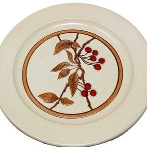 VTG '79 Anchor Hocking Ironstone Wild Cherry 8 Full Sets 40pc -1 DP&1Chipped Cup